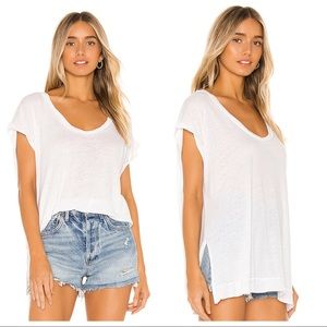 NWT Free People Under the Sun Shirt in White